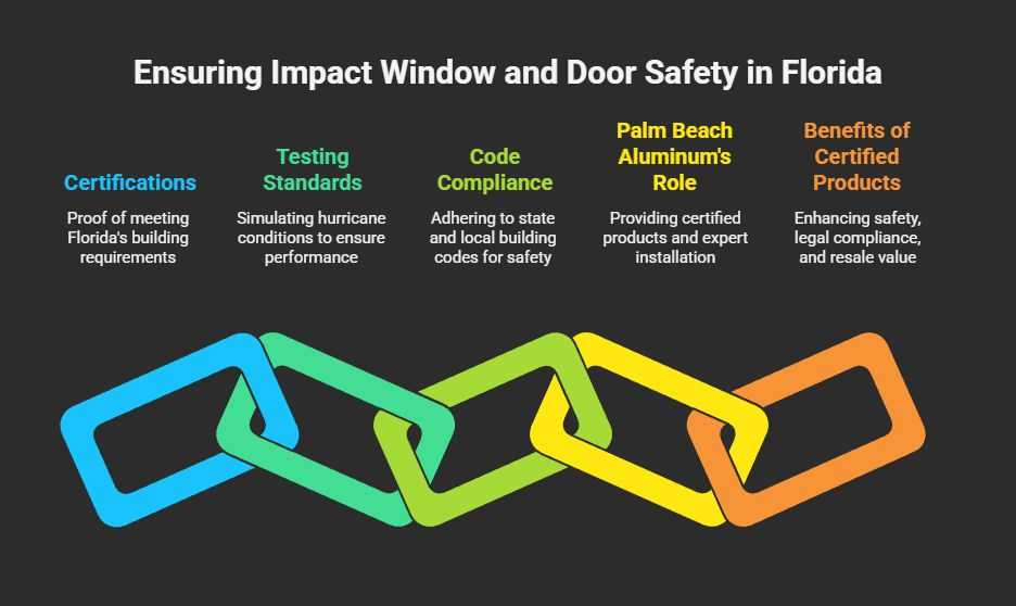 Ensuring Impact Window and Door Safety in Florida
