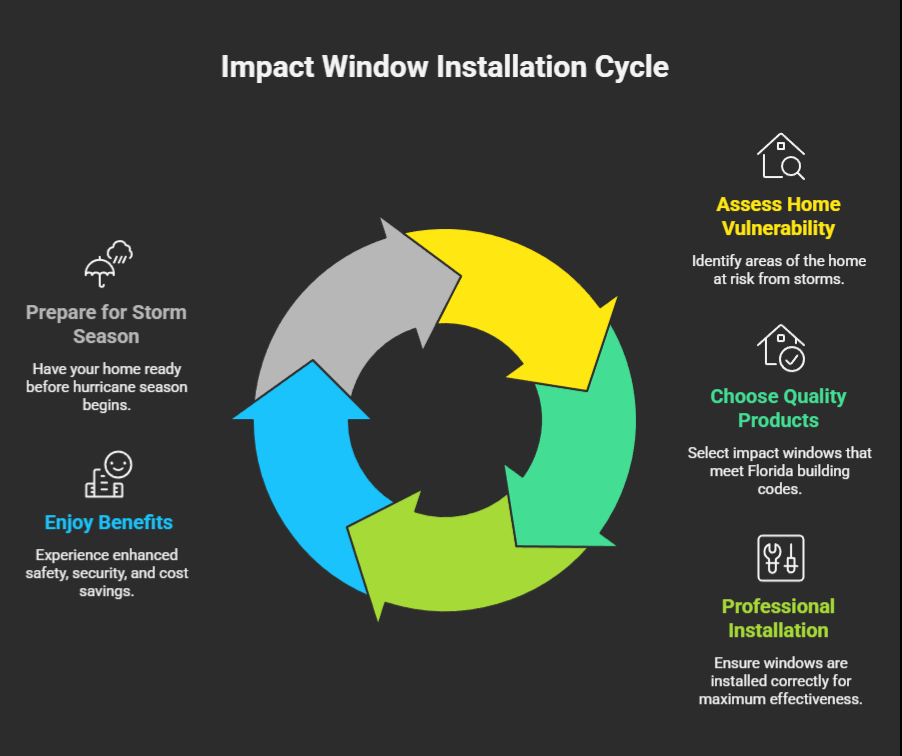 Impact Window Installation Cycle