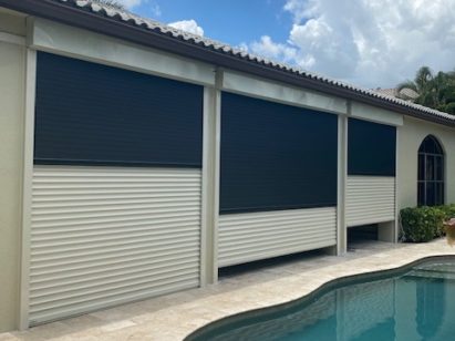 Hurricane shutters and panels