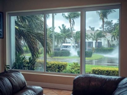 Impact aluminum windows