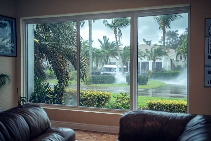 Impact aluminum windows