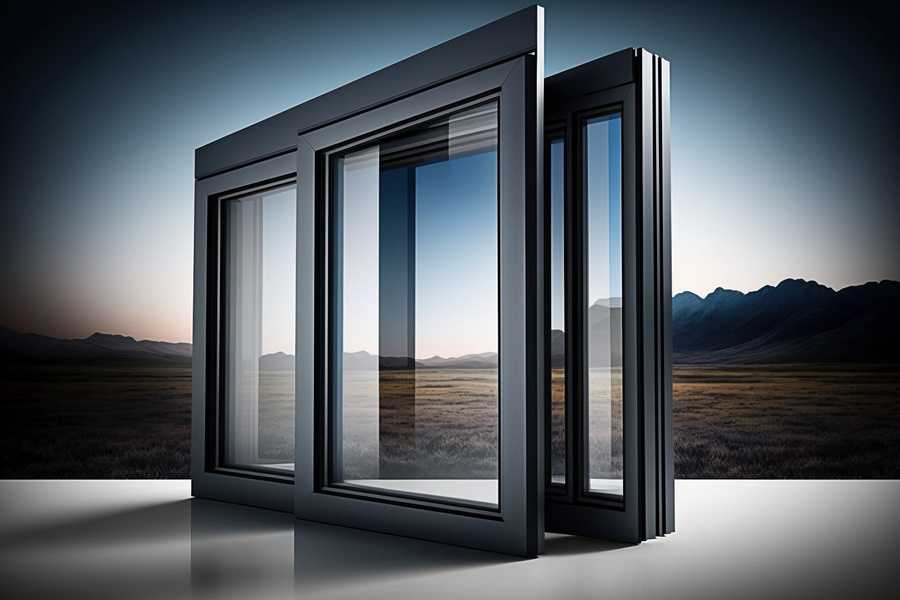 High Definition modern aluminum windows and doors are the perfect addition to any home exterior. With their sleek, reflective frames and transparent glass panes, these windows and doors offer a modern and stylish design. They are built to last and are extremely durable, providing a long-lasting and reliable solution to any home exterior. The construction of these windows and doors are made from durable aluminum frames, which are resistant to rust and corrosion, making them a great investment for years to come. Install these windows and doors to instantly bring a modern and stylish look to any home exterior.