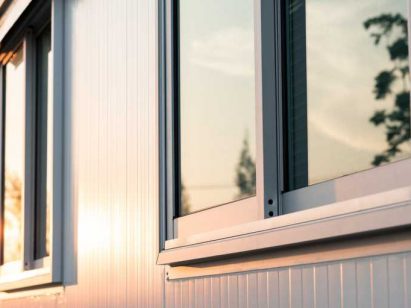 impact windows installed in a house
