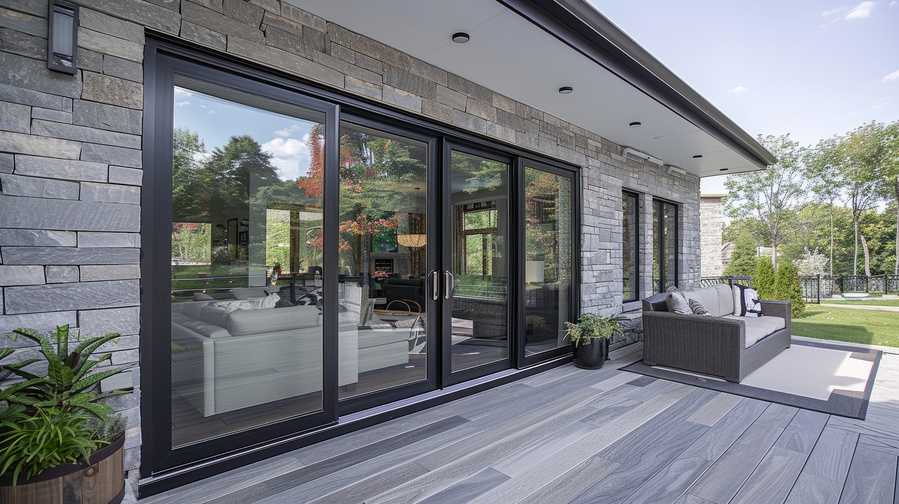 sliding glass door